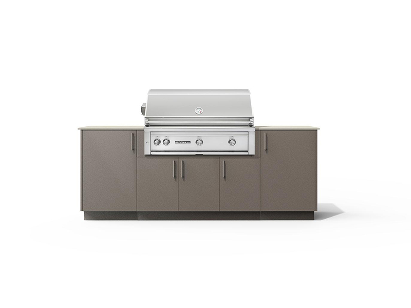 Stainless Steel Barbecue Cabinets