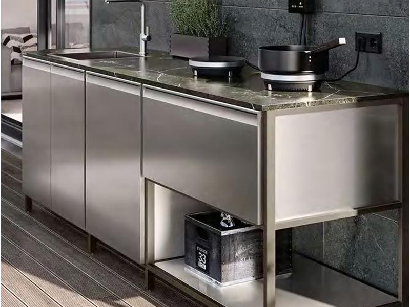Outdoor Stainless Steel Cabinet With Sink